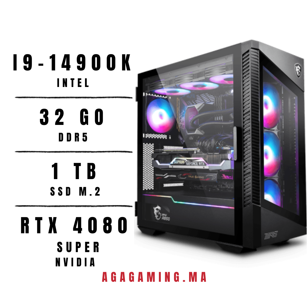 Pc Gamer i9-14700k/32GB ddr5/ 1TB NVMe/ RTX 4080 Super 16Gb Pc Gamer i9-14700k/32GB ddr5/ 1TB NVMe/ RTX 4080 Super 16Gb